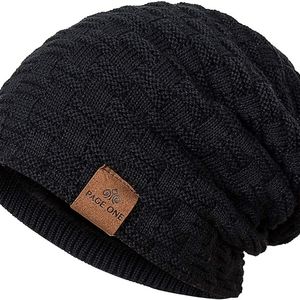 2 piece Page One beanie & matching neck warmer.